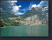 Öschinenesee Tiefen/Lichter Hochpass